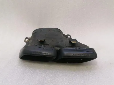 Mercedes C W205 exhaust silencer A0004902800 LH exhaust tip black left AMG-