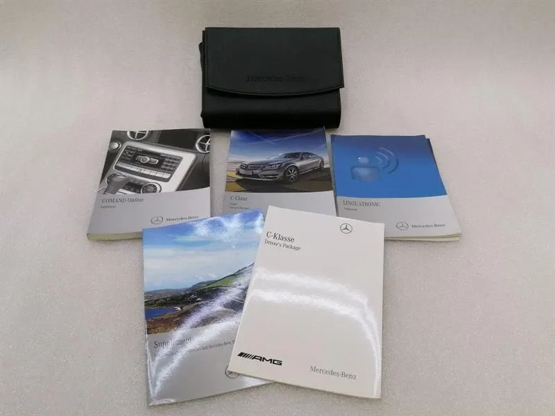 MERCEDES C63 AMG W204 OWNERS MANUAL MANUAL COUPE AMG-