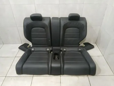 Mercedes C W205 Seat Set A2059207900 C63 Coupe Rear Seat Interior-