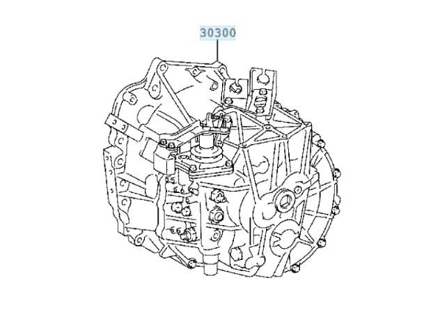EA61 3030012B30 Gearbox TOYOTA COROLLA X (E140, E150) (2006-2012)