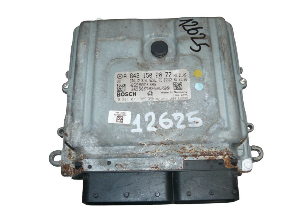 0281013969 A6421502077 Engine Control Unit / module (ECU) MERCEDES-BENZ ML-CLASS (W164) (2005-2011)