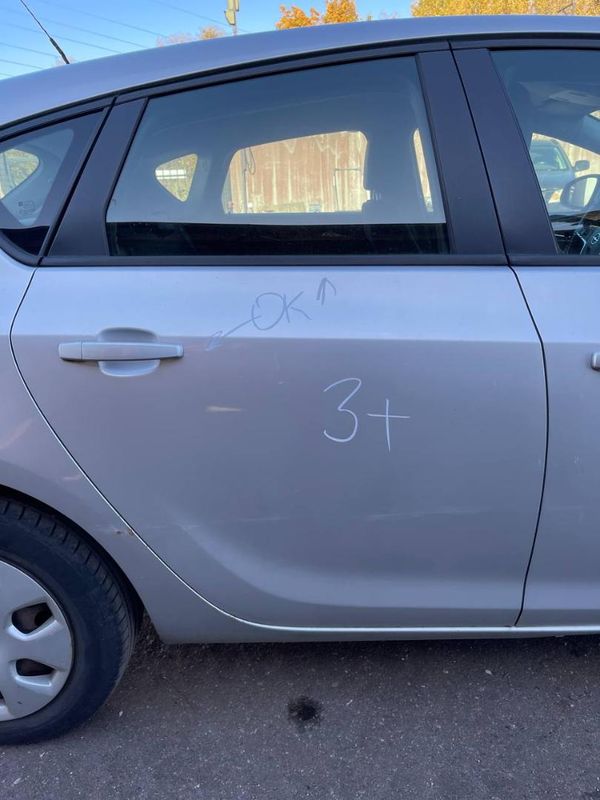 124110 128103 Door Rear Right OPEL ASTRA J (P10) (2009-2015)