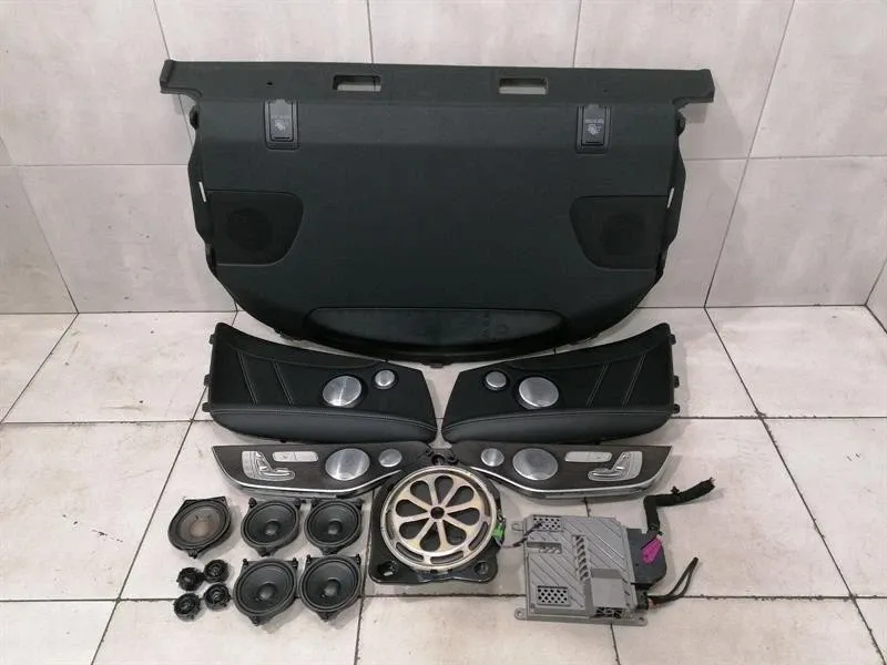 MERCEDES C63 COUPE W205 SPEAKERS A0009000518 BURMESTER SPEAKER SET COUPE-