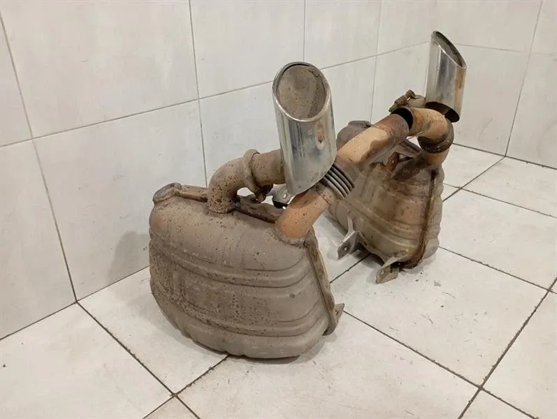 Porsche 911 996 exhaust silencer 99611125254 exhaust silencer-