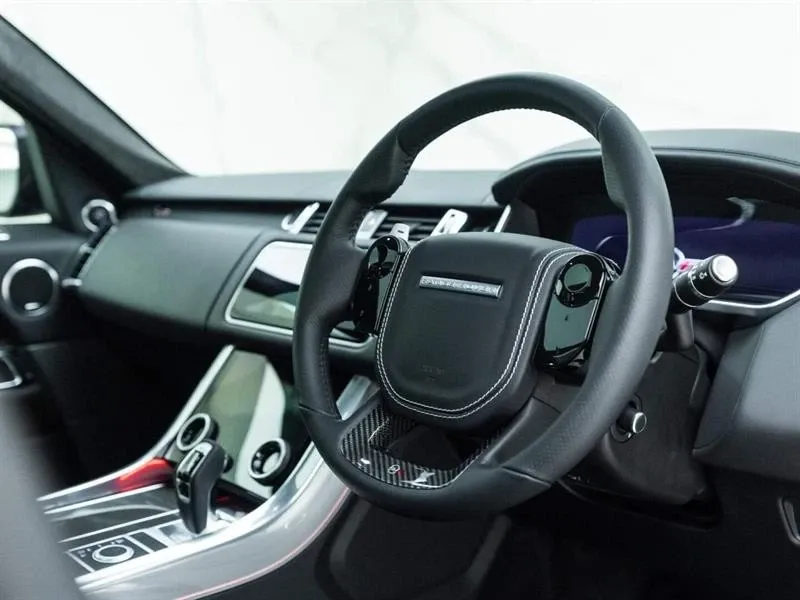 Range Rover Sport L494 Carbon Fibre Steering Wheel Trim LCI SVR 18-22-