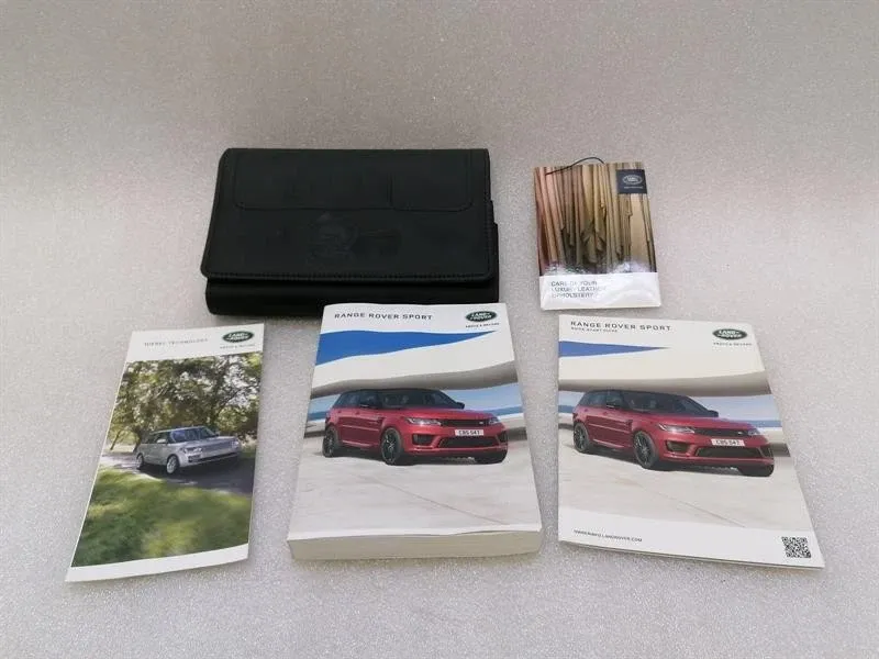 LAND ROVER RANGE ROVER SPORT L494 SERVICE BOOKLET MANUAL OWNERS MANUAL -