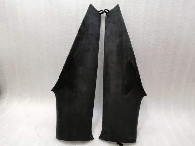 Porsche 911 991 GT3 C Post Cover Set 9P1867288B Pillar Alcantara Set-