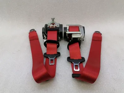 Porsche 911 991 Coupe front seat belt 99180303304 seat belt belt front red-
