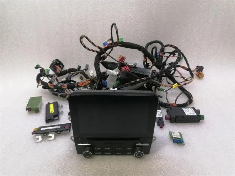 Porsche Cayman 718 Navigation Monitor 9P1919606H Sat Nav Screen Set Kit PCM-