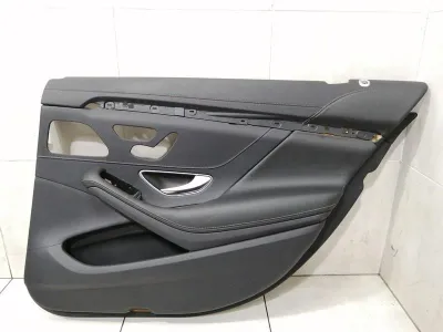 Mercedes S W222 door card rear right A2227302002 door panel rear right-