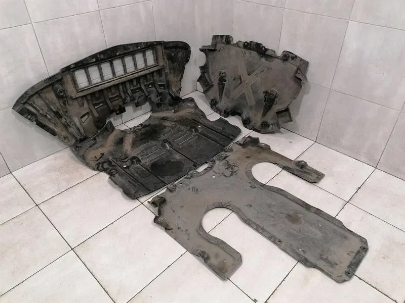 Mercedes CL W217 S63 AMG Undertray Set A2175200323 Underbody Trim Set-