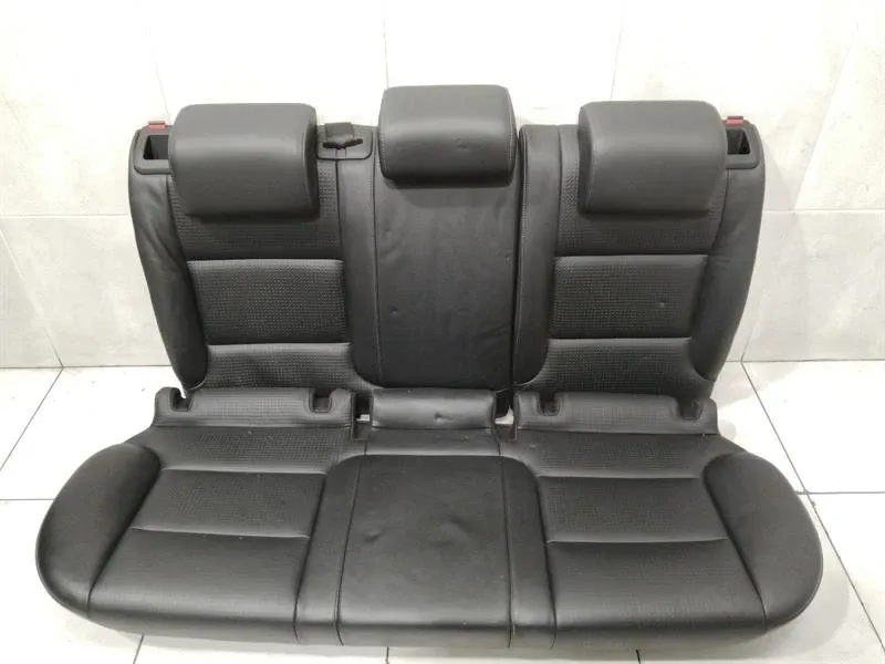 Audi S3 8P 3 door rear seat set black leather rear seat set small defects-
