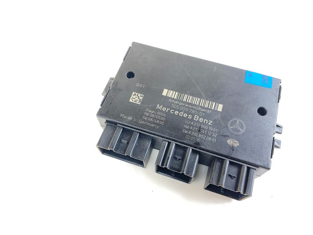 5DS00978102 5DS00978100 5DS00978101 5DS009781-02 5DS009781-00 5DS009781-01 Towbar control unit MERCEDES-BENZ E-CLASS (W212) (2009-2016)