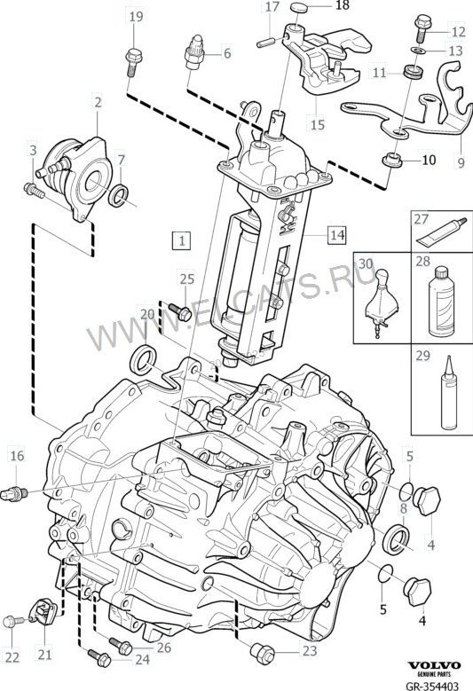 M66 Gearbox VOLVO XC70 II (2007-2016)
