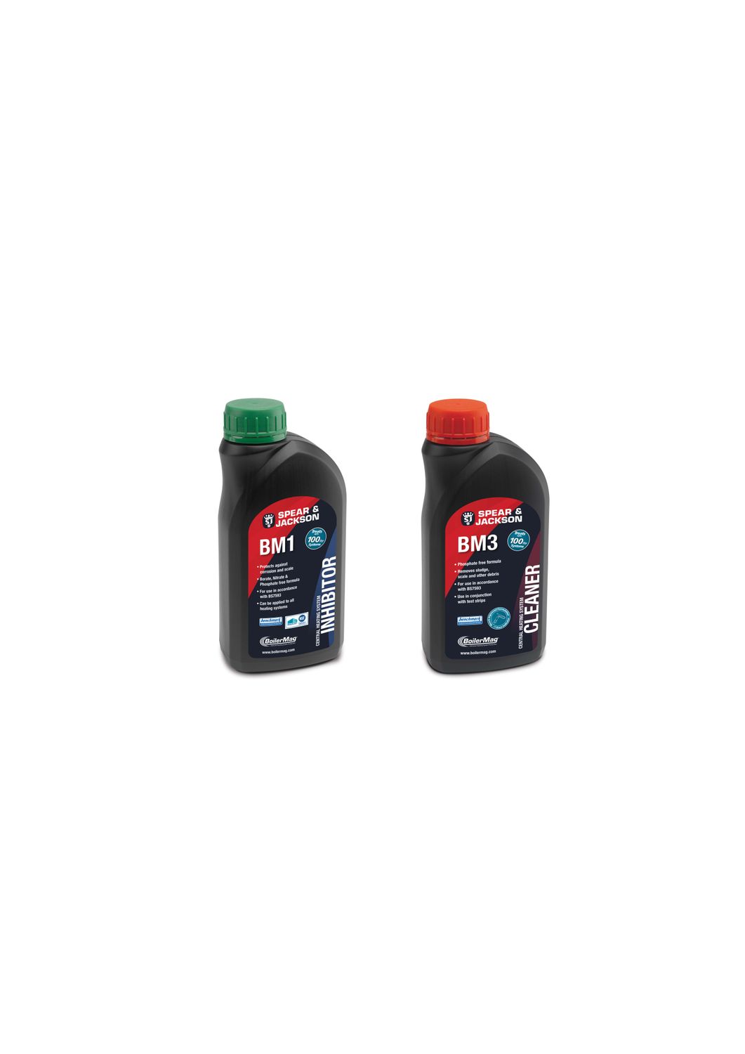 BoilerMag zestaw BM1 Inhibitor plus BM3 Cleaner 500 ml