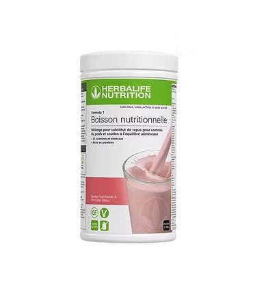 Frappè al lampone e cioccolato bianco Formula 1