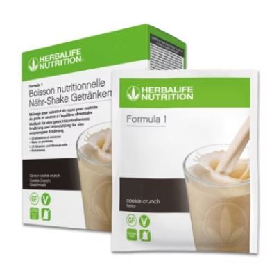 Biscotti Crunch di bevanda nutrizionale Formula 1 Confezione da 7 porzioni