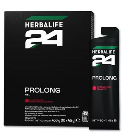 Herbalife24® Prolong Gels gusto Fragola 10 bustine da 45g