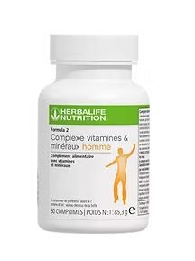 Formula 2 UOMO Complesso di vitamine e minerali (60 compresse)