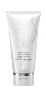 Esfoliante istantaneo ai frutti rossi