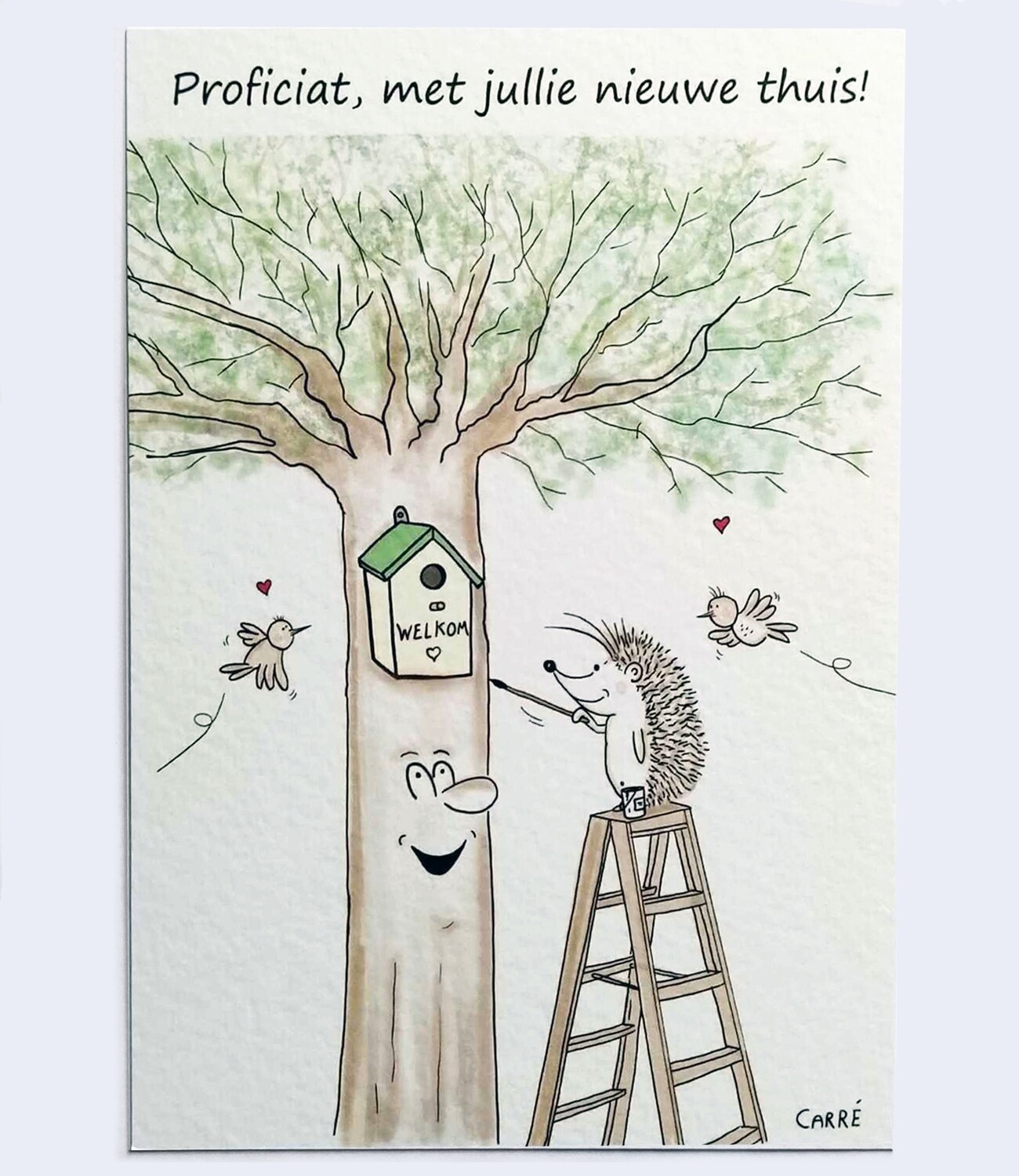 JULLIE nieuwe thuis ( enkele kaart MET omslag)