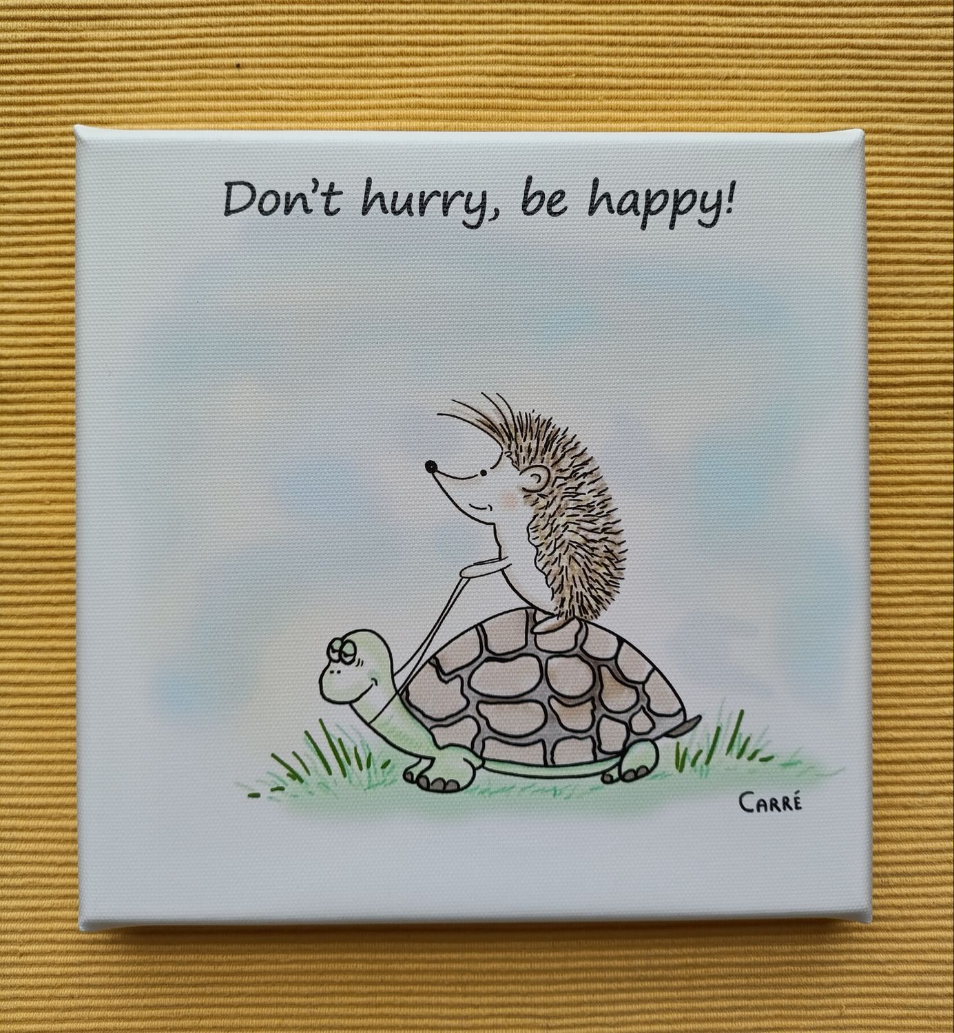 CANVAS Don&#39;t hurry...