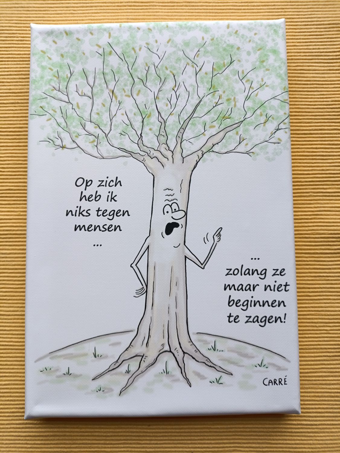 CANVAS Op zich niks tegen mensen...