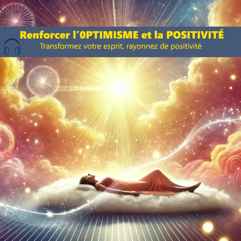 Hypnose pour renforcer l&#39;optimisme et la positivité de votre subconscient