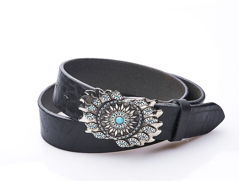 Sculptée – Incrustée de cristaux Swarovski turquoise