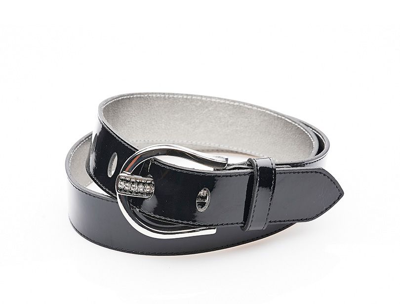 Incrusté – Cristaux Swarovski transparents et noirs