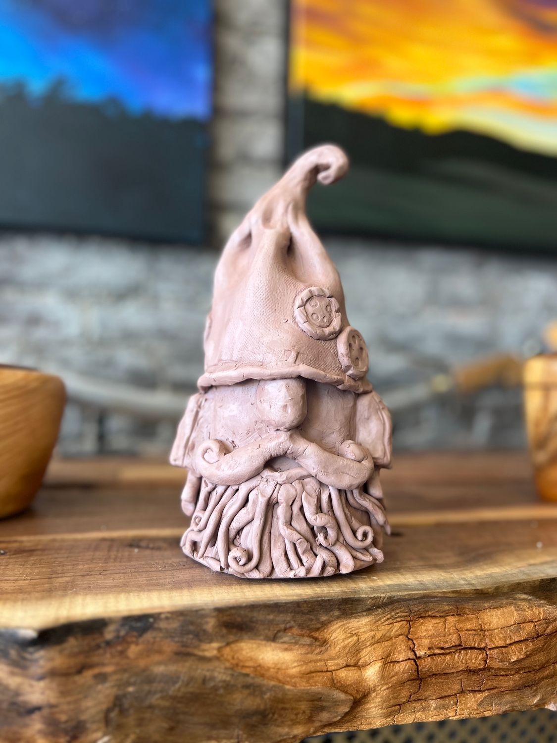 Happy Garden Gnome Handbuilding Class • Adult age 14+ • 6/15 • 5:30-6:30pm