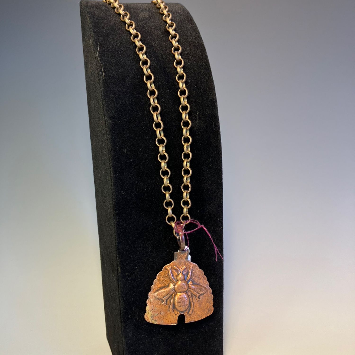 Bee Hive Necklace