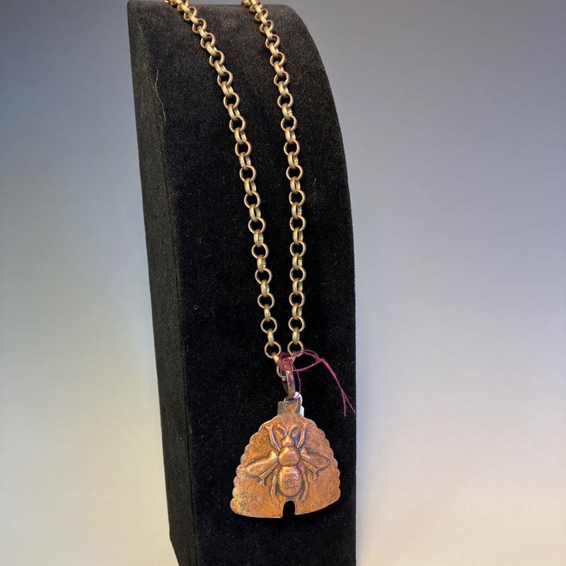 Bee Hive Necklace