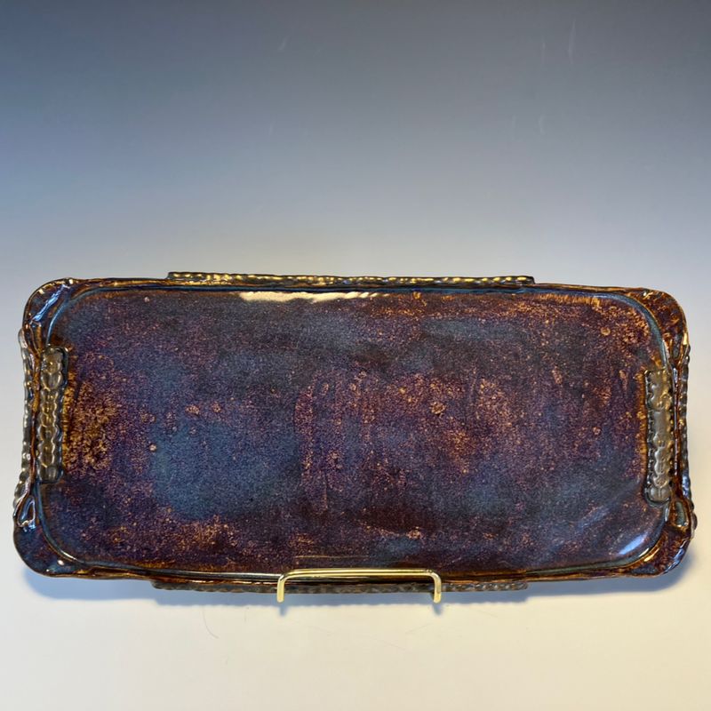 Plum & Gold Platter