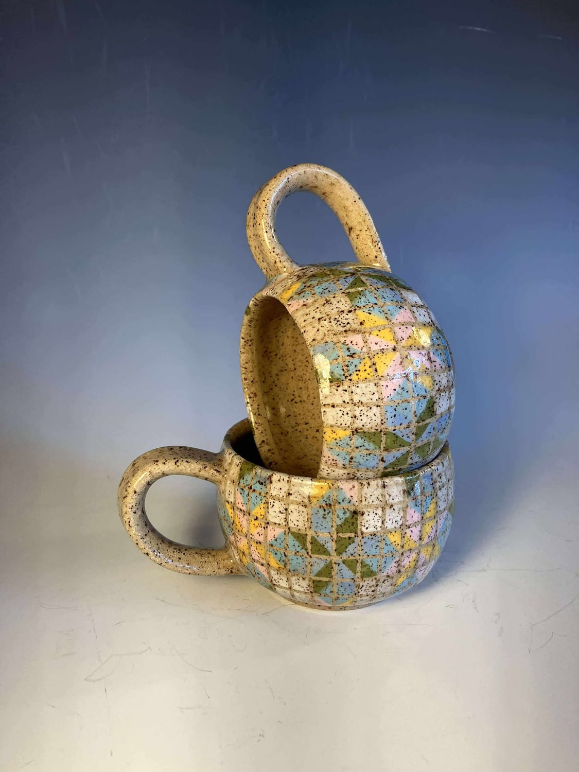 Quilted Mugs