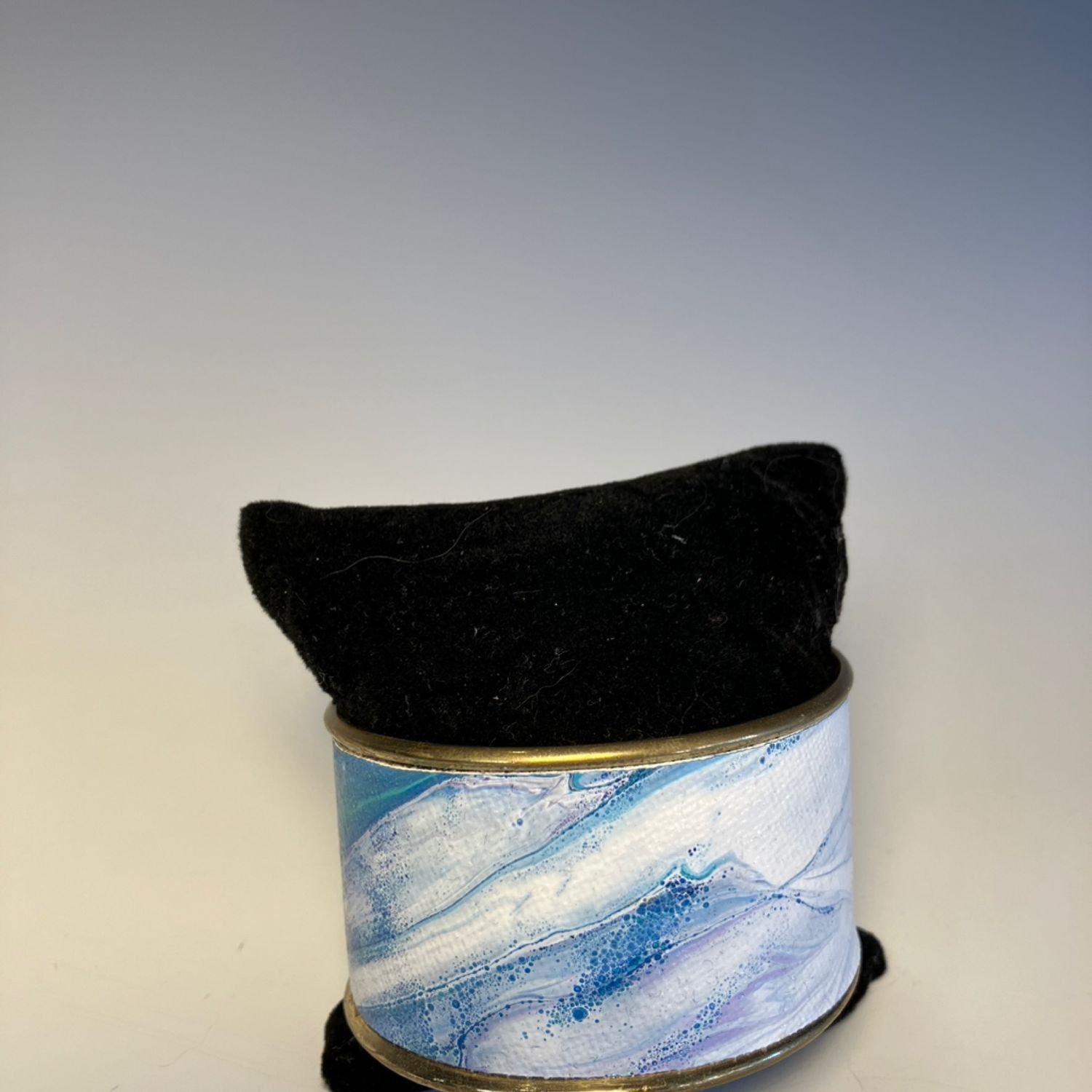 Fluid Art Bracelet Cuff