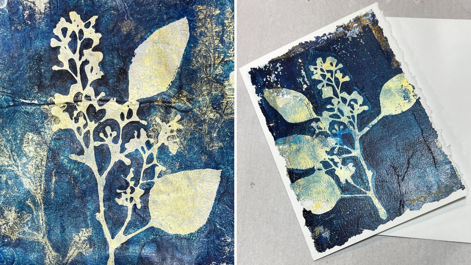 The Joy of Gel Printing ™ Beautiful Botanicals • Adult age 14+ • 4/6 • 10am-12pm