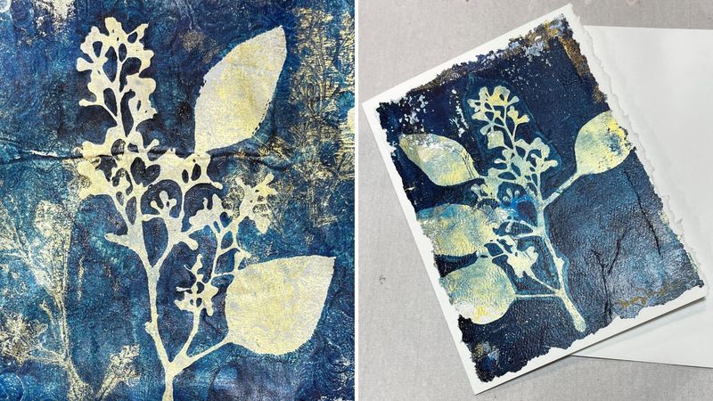The Joy of Gel Printing ™ Beautiful Botanicals • Adult age 14+ • 4/6 • 10am-12pm