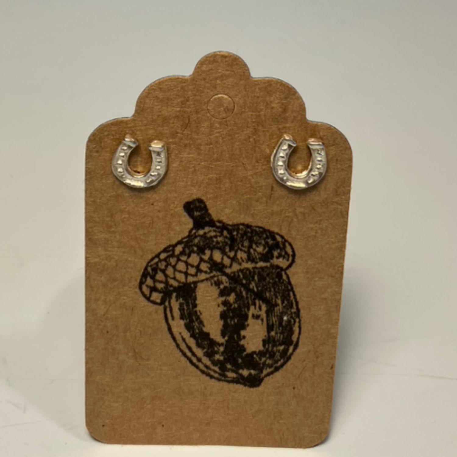 Sterling Silver Horseshoe Earrings