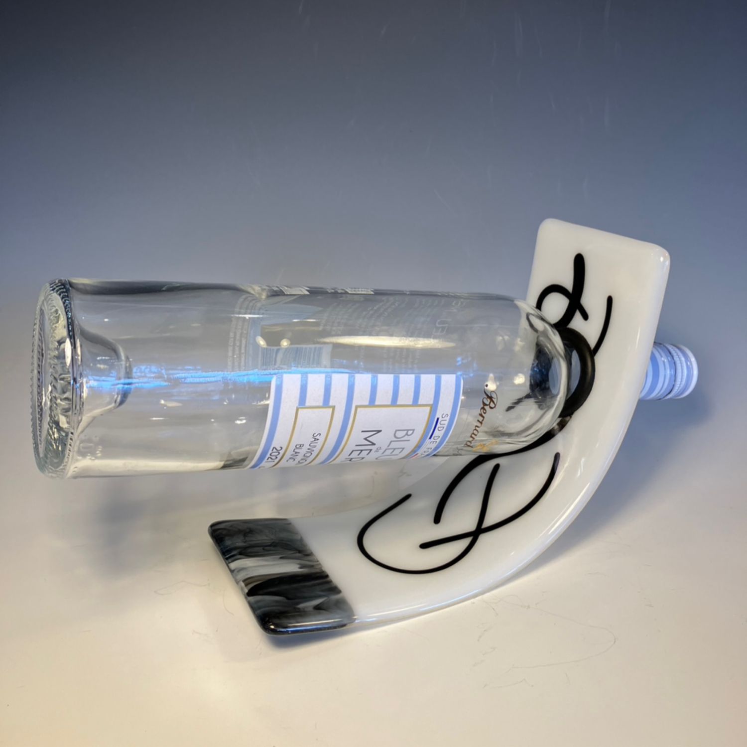Glass Wine Bottle Holder