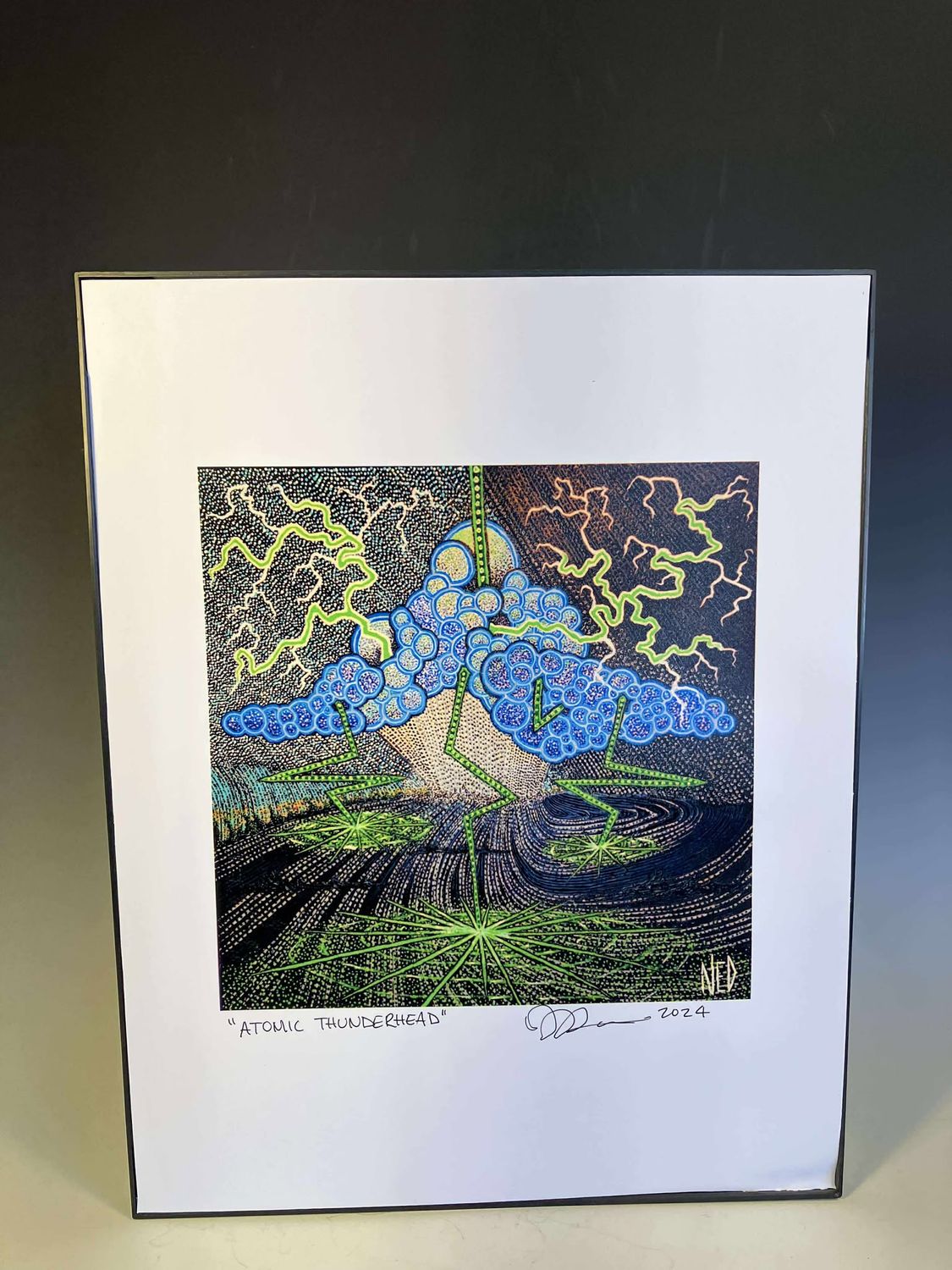 "Atomic Thunderhead" Print