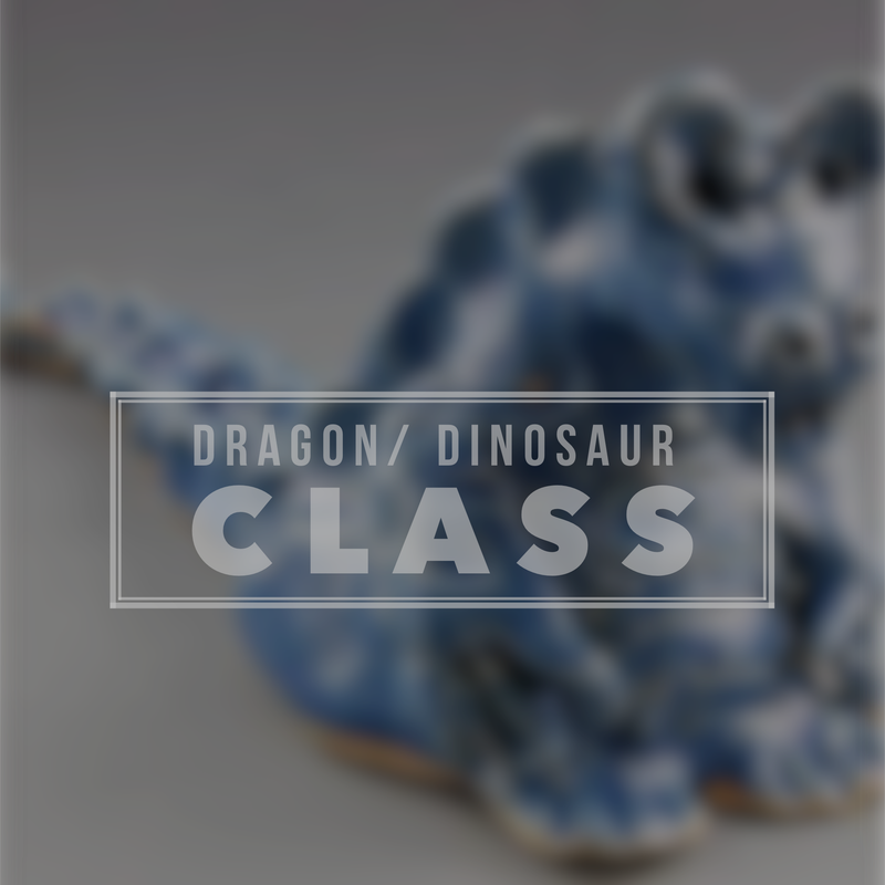 Clay Dragon/Dinosaur Class• Ages 7-16 • 8/5 • 10am-12pm