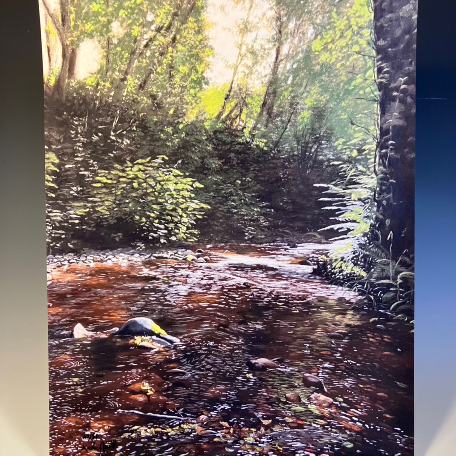 “He Leads Me Beside Peaceful Streams” Prints