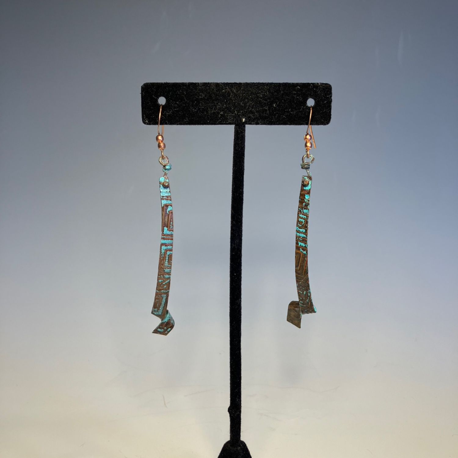 Turquoise Design Earrings