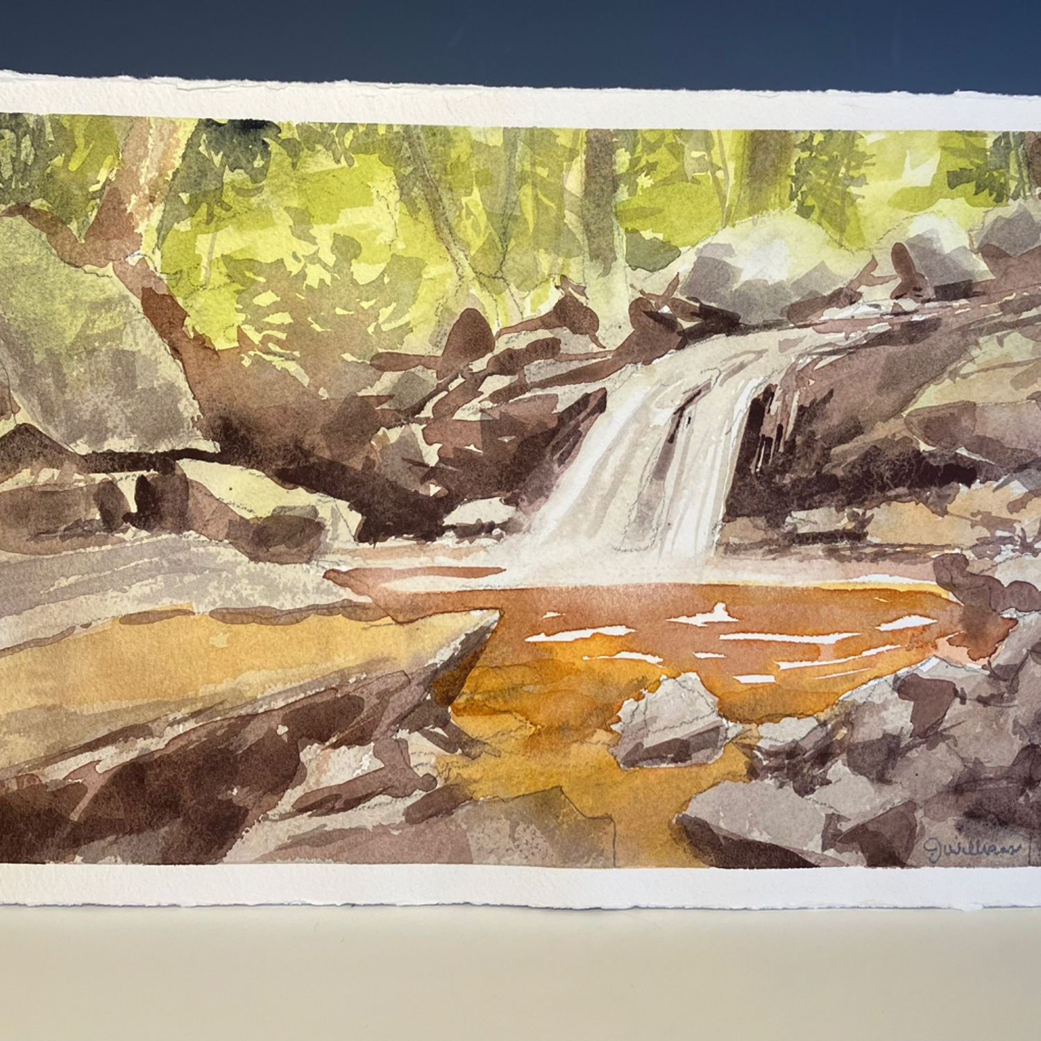 Summer Waterfall