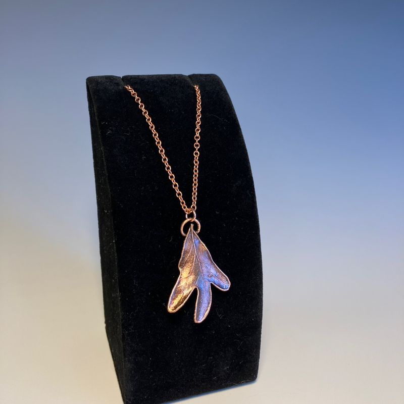 Oak Leaf Necklace