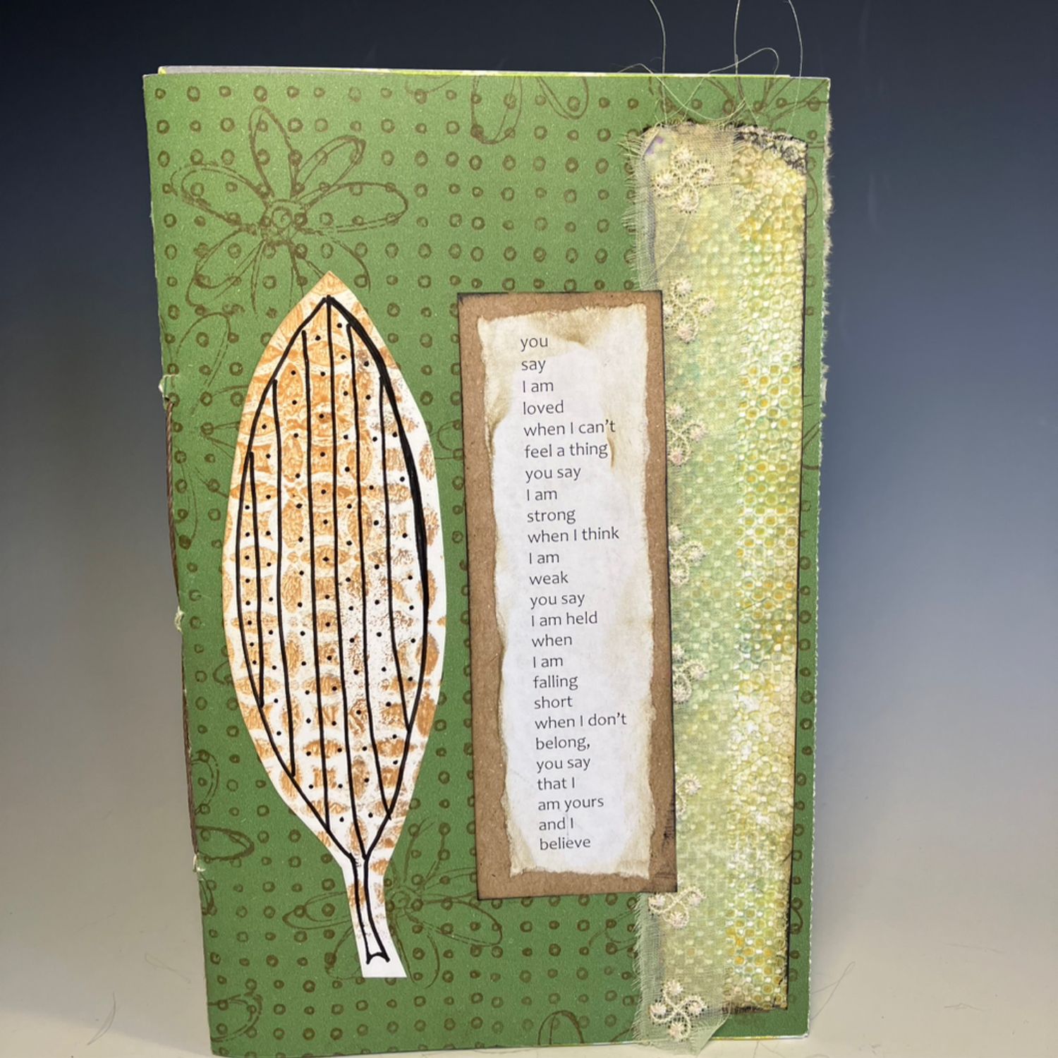 Green Leaf Notebook