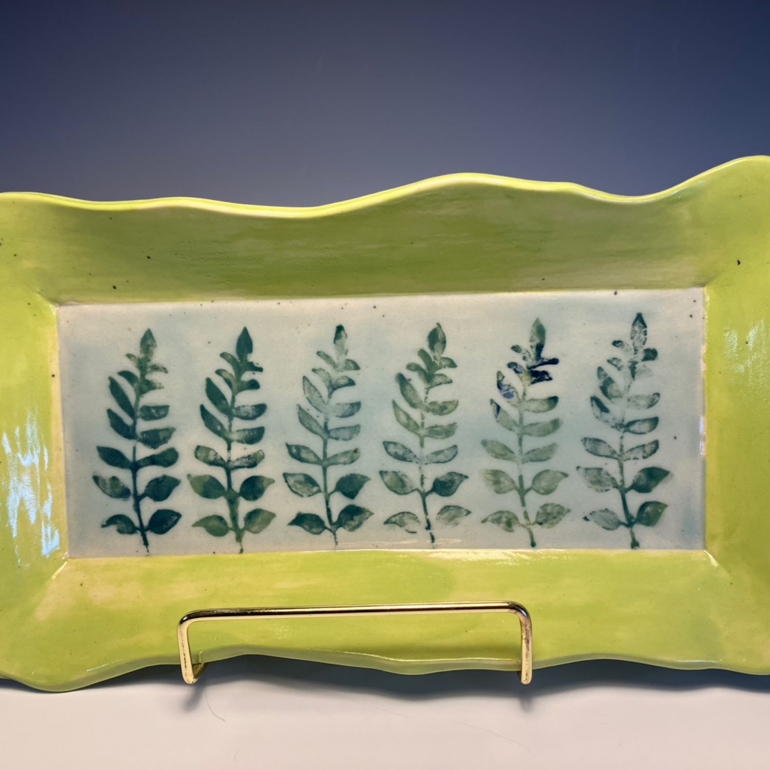 Leaf Stem Platter