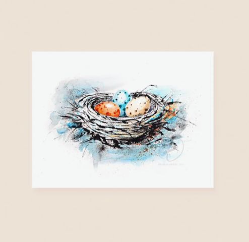 Pen & Ink with Watercolor • Age 12+ • 6/10 • 10am -12pm
