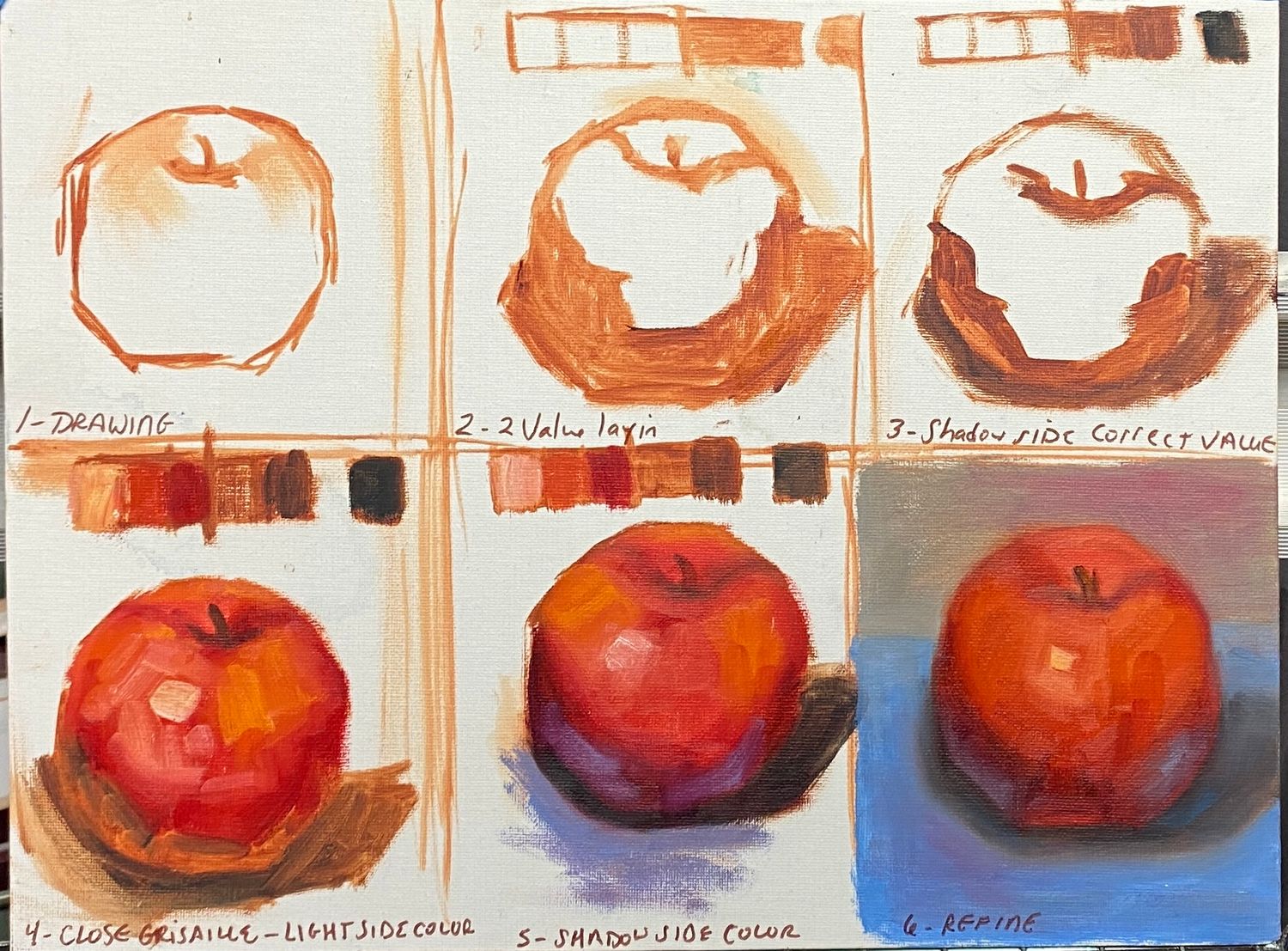 Alla Prima Oil Painting Workshop •  7/6/2024 • 2 -5pm